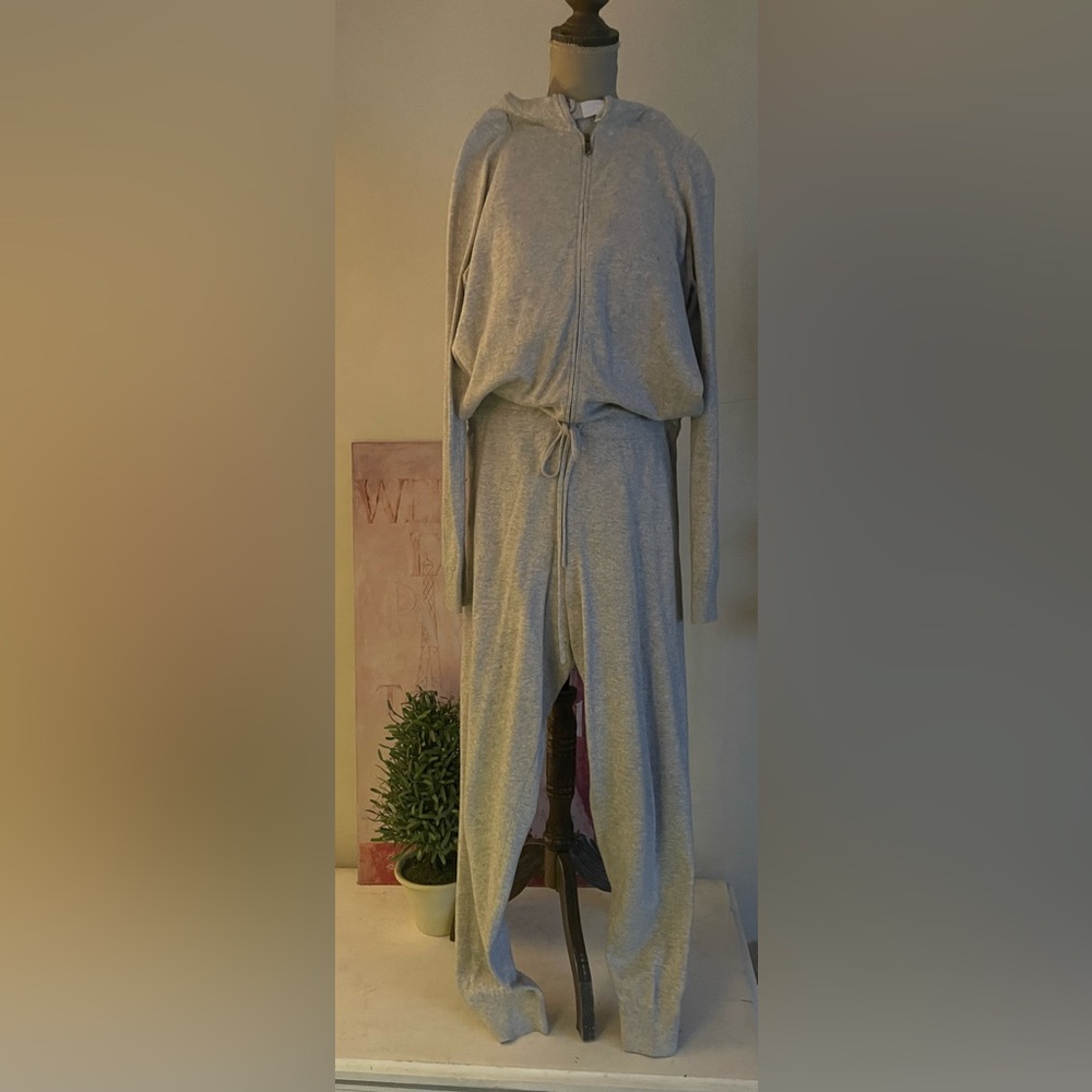 The White Company White Label Grey Jumpsuit